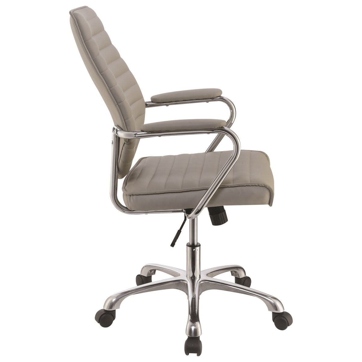 ESMOND 26" Wide Taupe Desk Chair