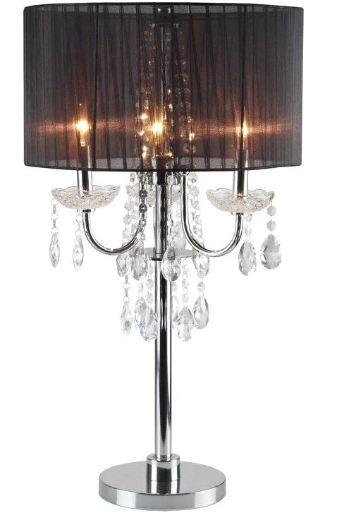 EUNICE Black 29.5" Table Lamp