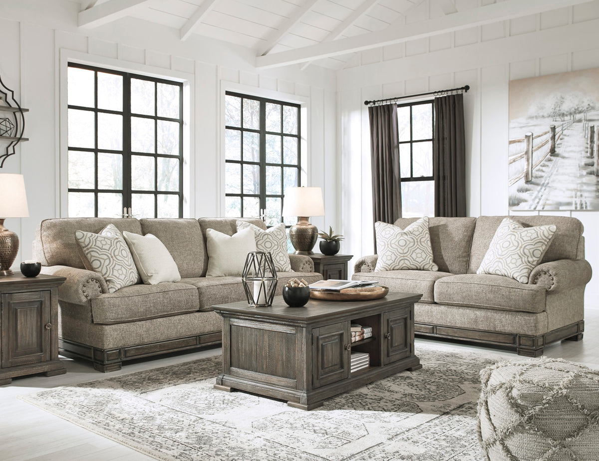 FORUM Light Brown Sofa & Loveseat