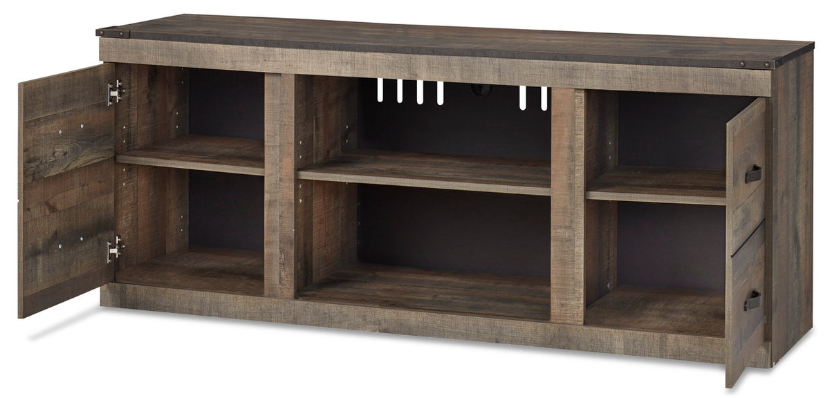 FRANKFURT Brown 60" Wide TV Stand (RTA)