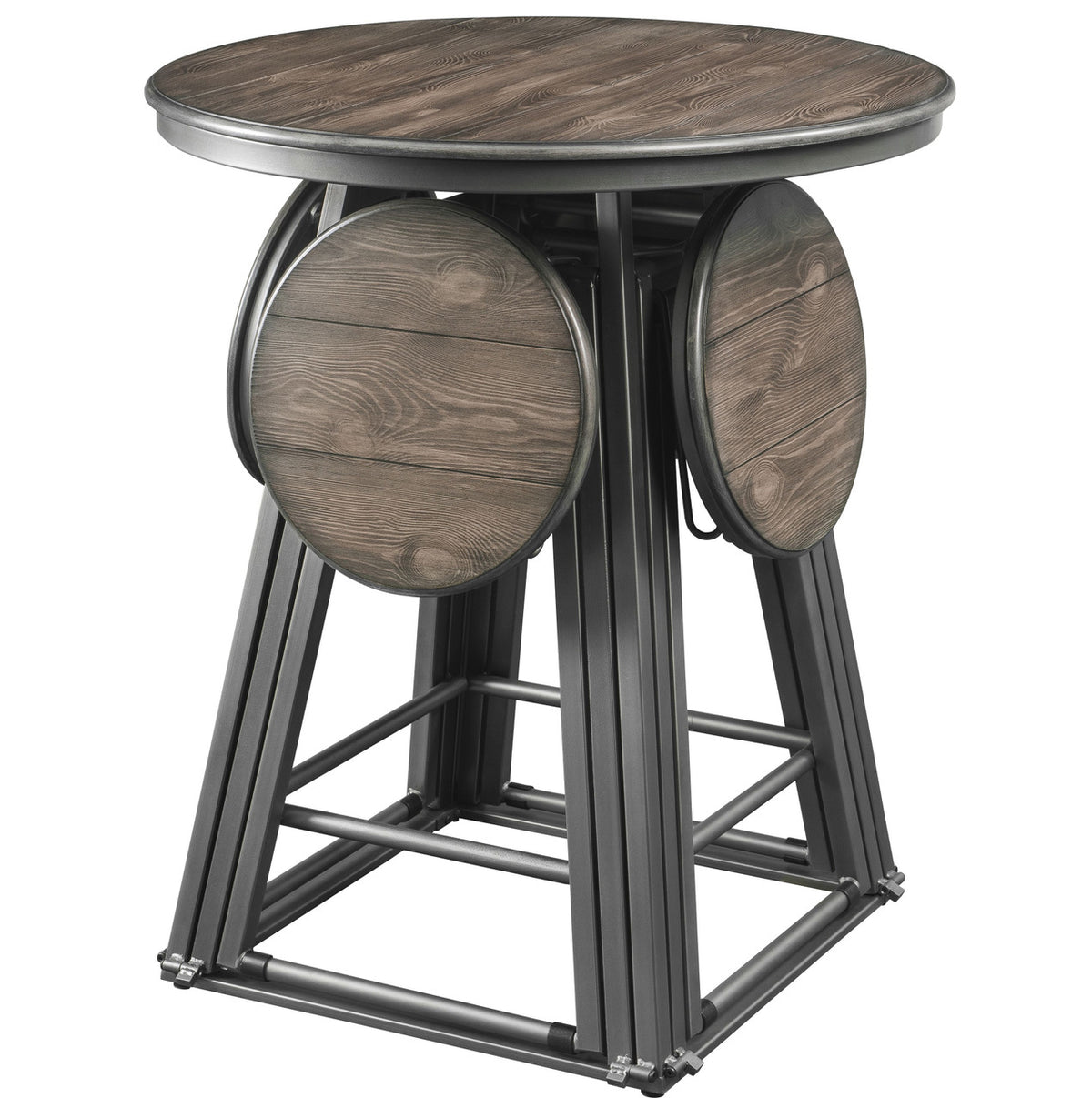 FERMEZ 5 Piece Counter Height Set