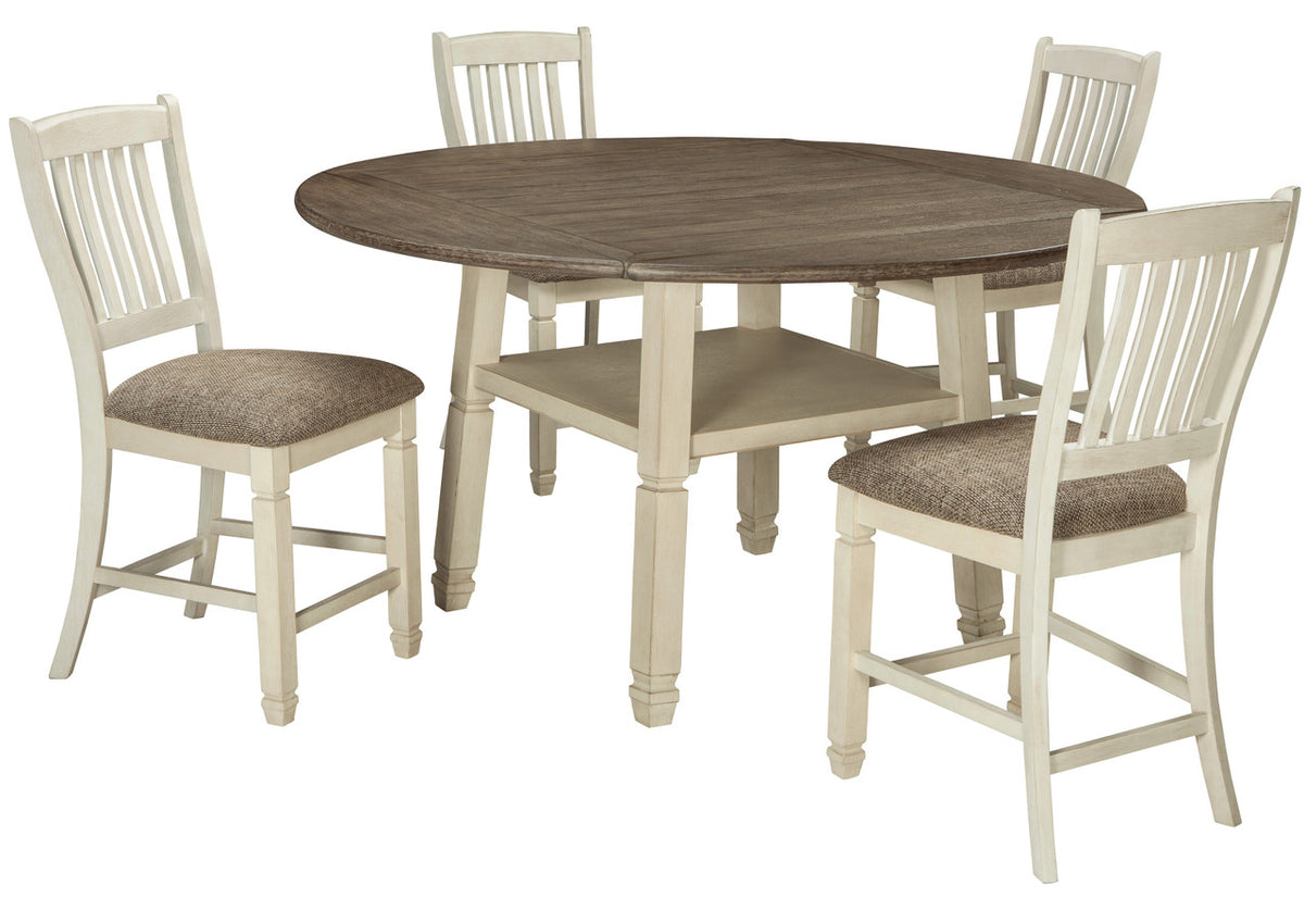 FLEMING Round 65" Wide Counter Drop Table