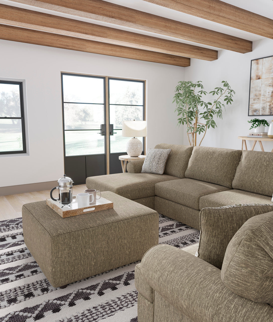 URSINO 145" Wide Oversized Sectional