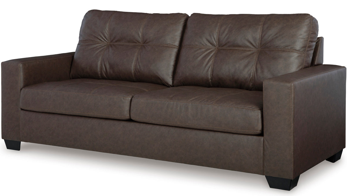 GALLANT Brown 85" Wide Queen Sofa Sleeper