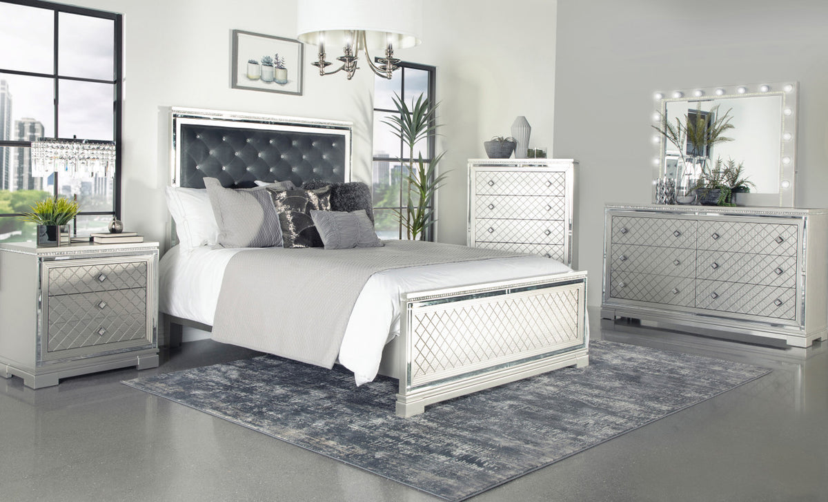 GENOA Silver 37" Wide Chest