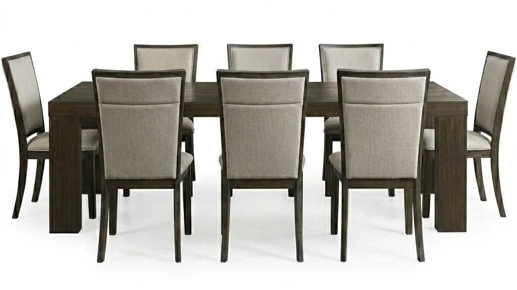 HAVANA Walnut 9 Piece Dining Set