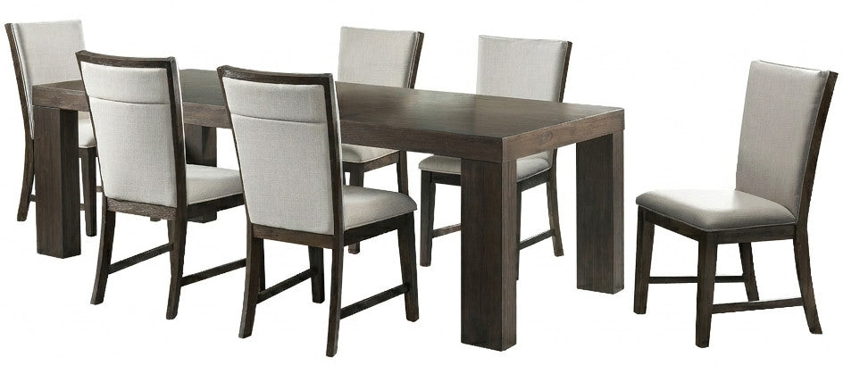 HAVANA Walnut 7 Piece Dining Set