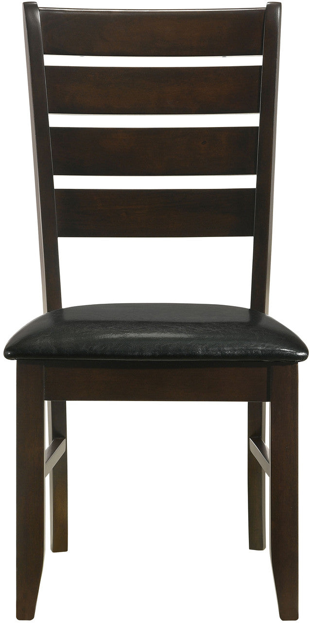 HAYVILLE Dark Brown 19" Wide Dining Chair