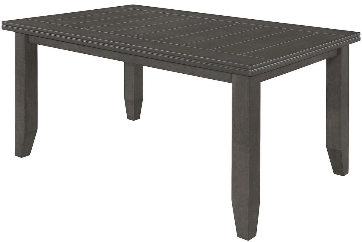 HAYVILLE Dark Gray 6 Piece Dining Set
