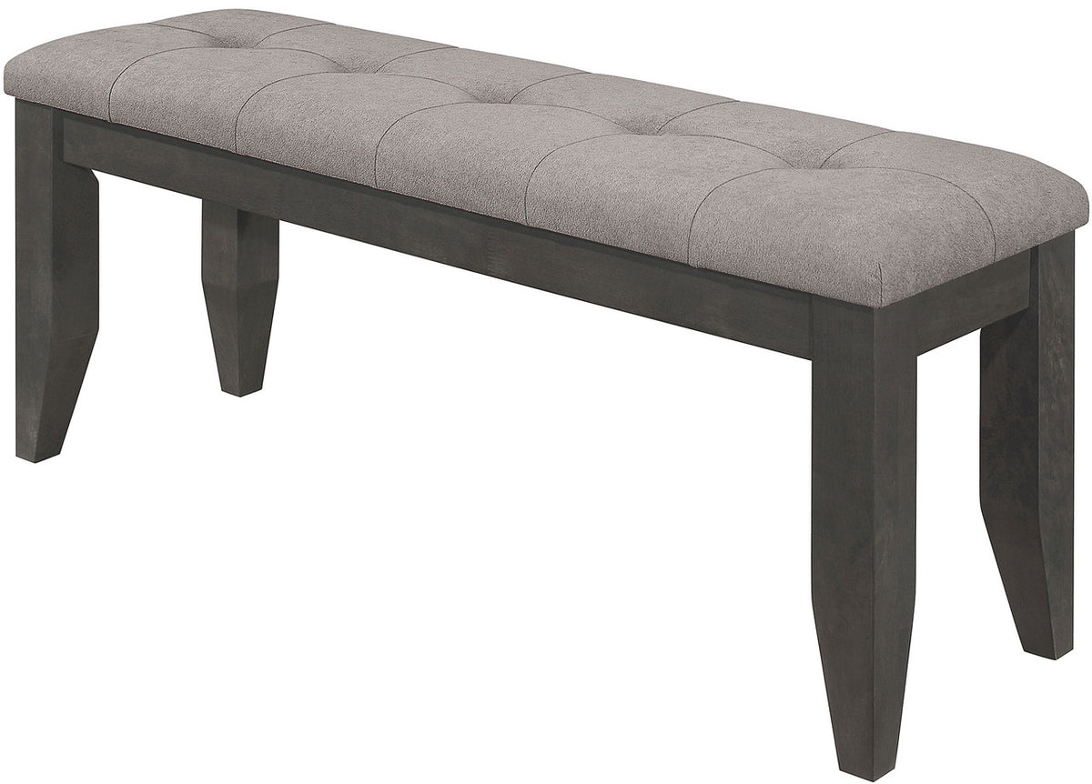 HAYVILLE Dark Gray 6 Piece Dining Set