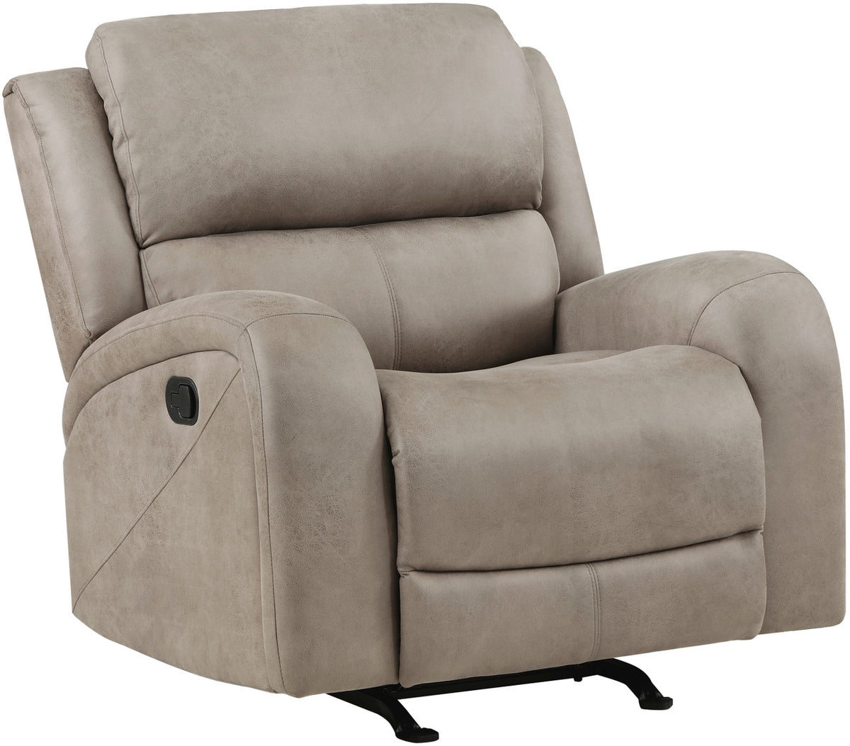 HELIOS Light Brown 38" Wide x 40" Height Rocker Recliner