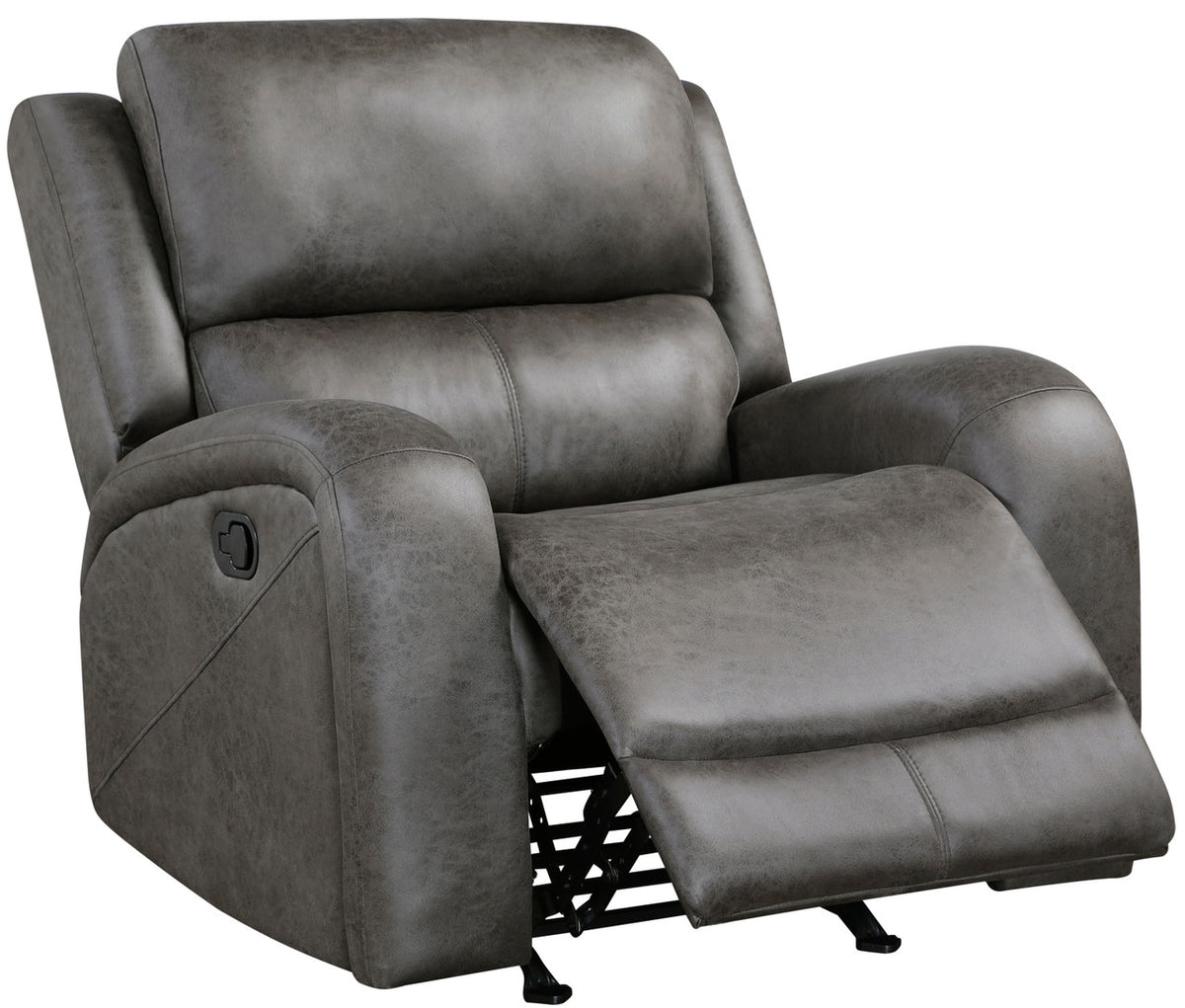 HELIOS Dark Gray 38" Wide x 40" Height Rocker Recliner