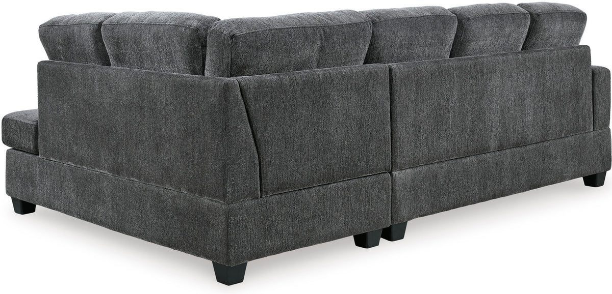 HEMEK Smoke 100" Wide 2 Piece Sectional (RTA)