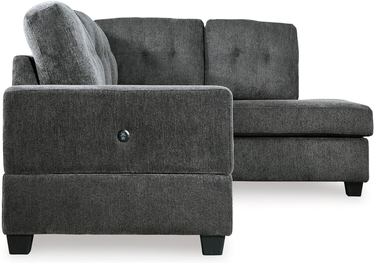 HEMEK Smoke 100" Wide 2 Piece Sectional (RTA)