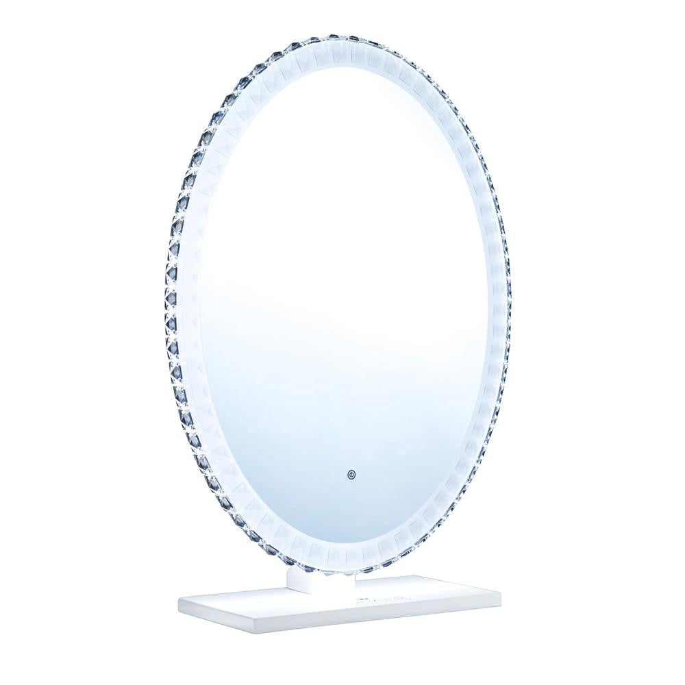 Crystal Round Vanity Mirror