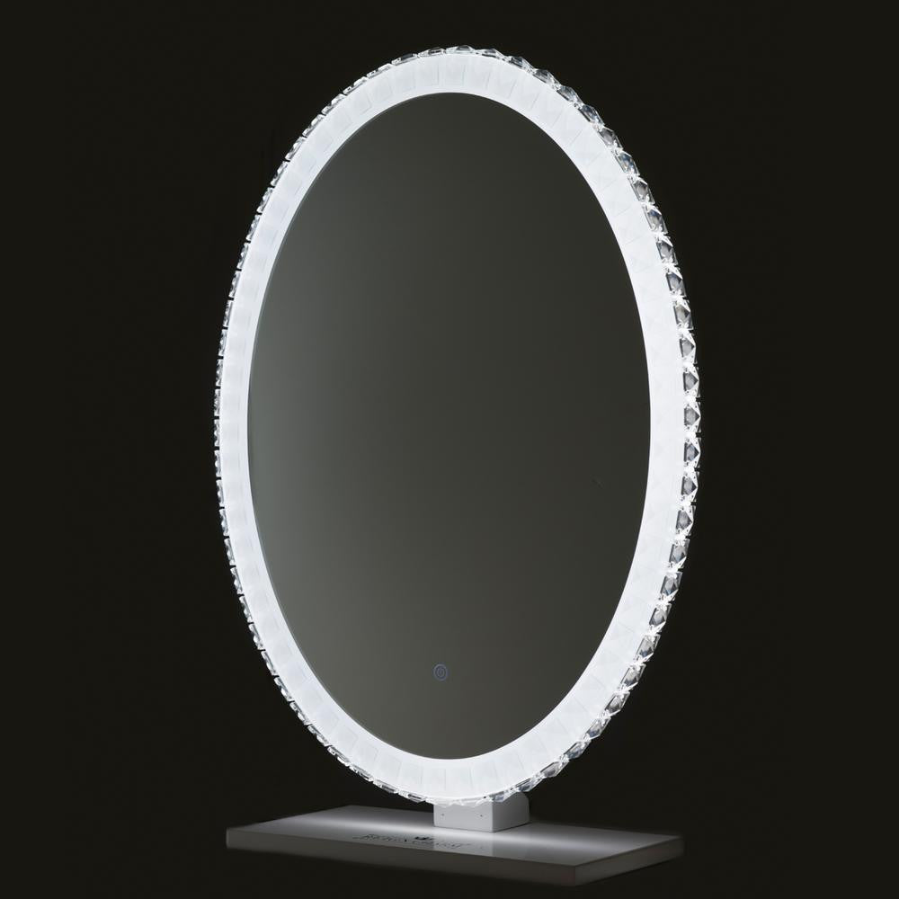 Crystal Round Vanity Mirror