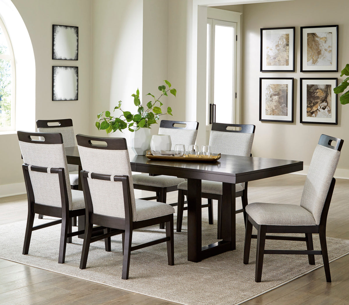 HOLLINS 7 Piece Dining Set
