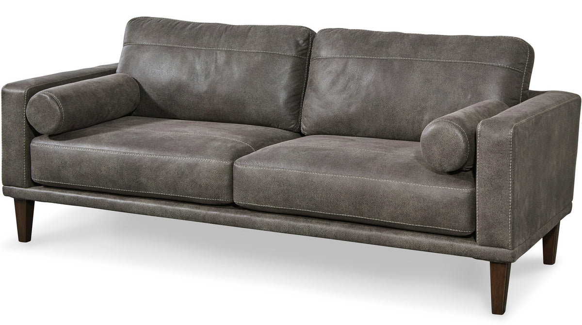 HOLYFIELD Dark Gray Sofa & Loveseat