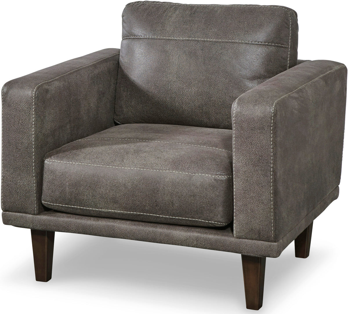 HOLYFIELD Dark Gray Sofa & Loveseat