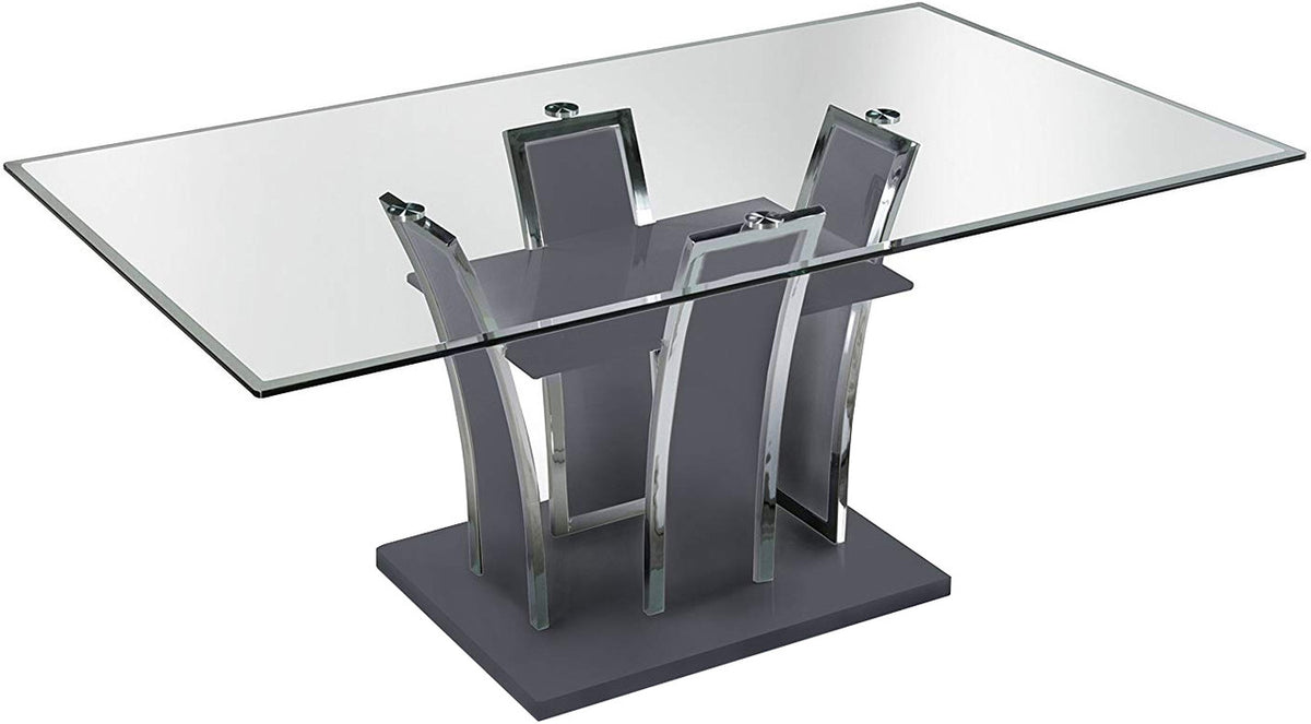 Heizer Gray 72" Wide Dining Table
