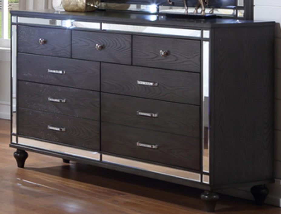 IZZMA Dark Gray 68" Wide Dresser