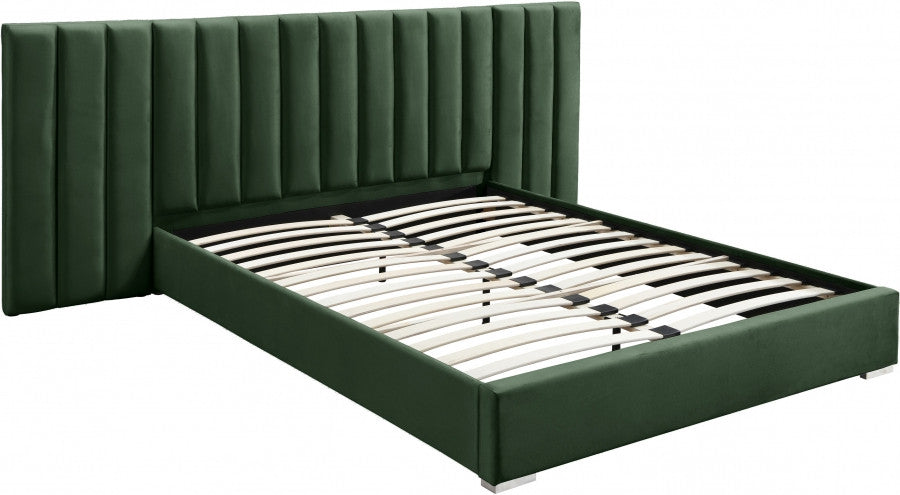 JESIQUE Green Velvet Bed
