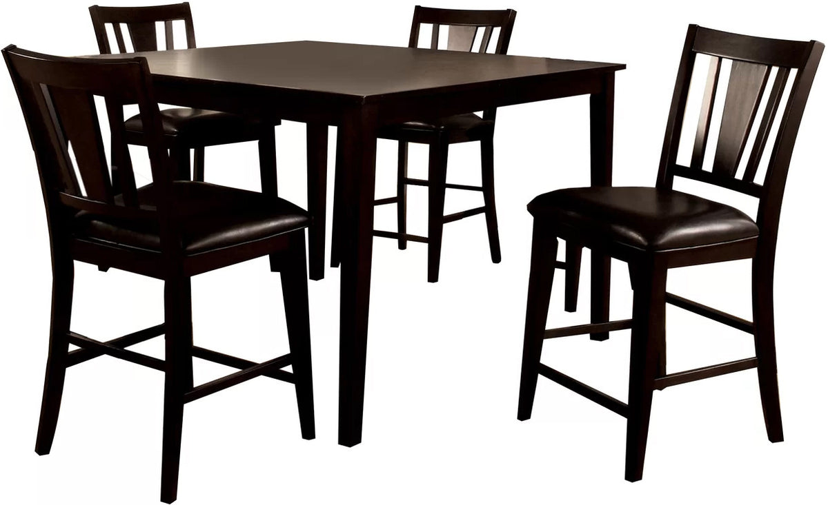 JAVANA 5 Piece Counter Height Set