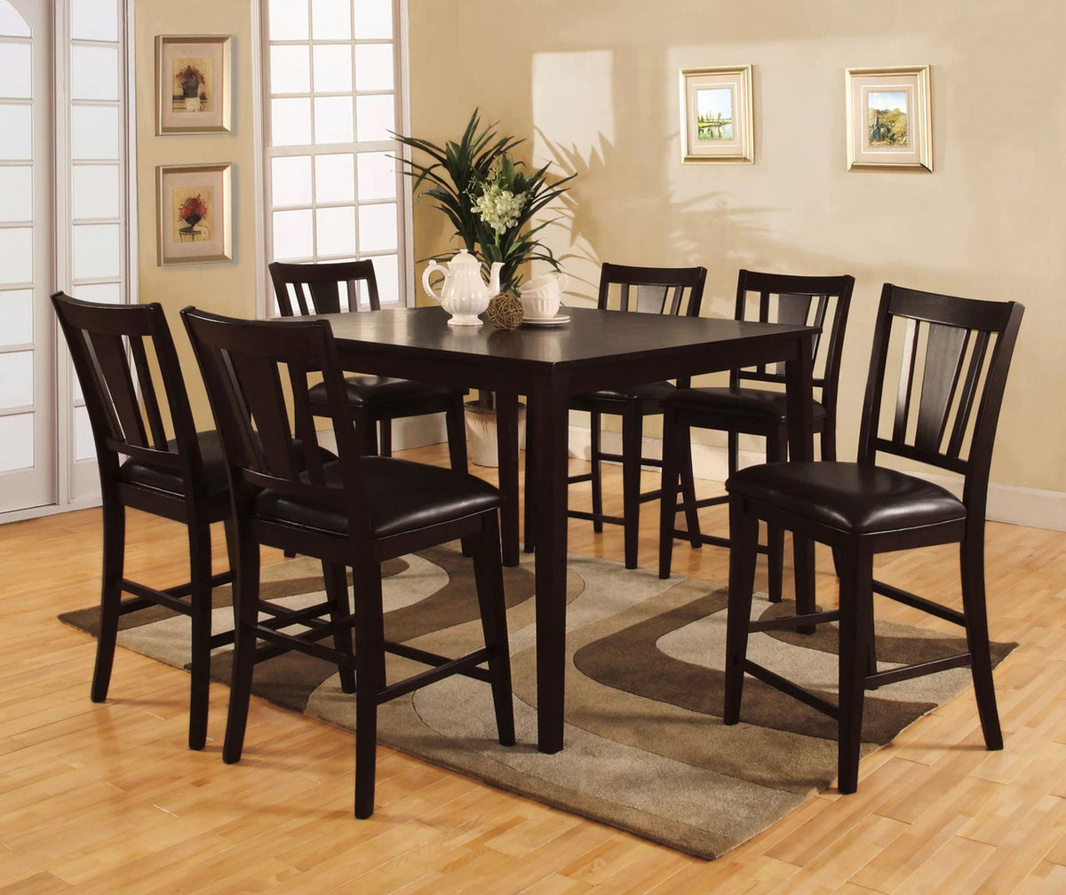 JAVANA 7 Piece Counter Height Set