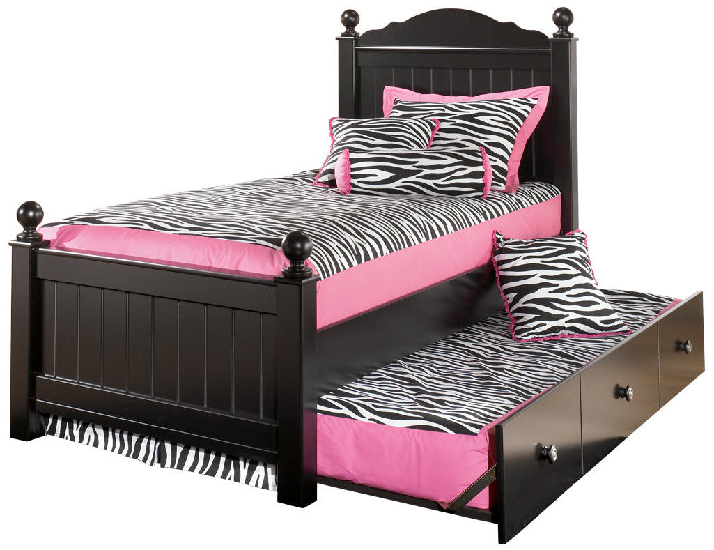 JOCELYN Poster Bed with Trundle