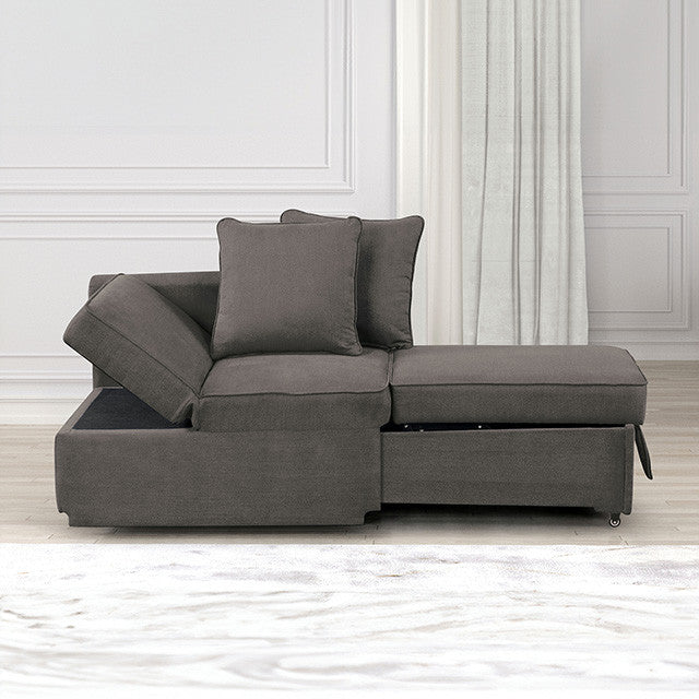 JAKE 71" Wide Chaise Lounge Sofa Bed