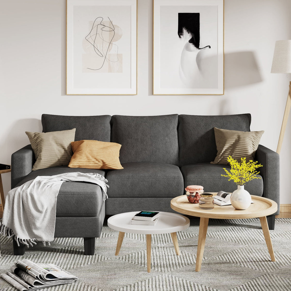 The BASICS 12 Piece Home Furniture Package