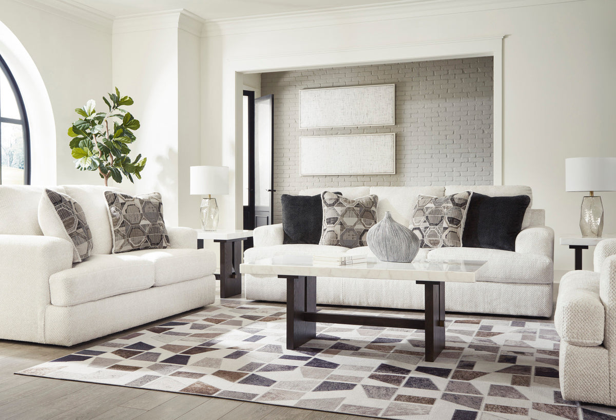 KARINNE Neutral Sofa & Loveseat