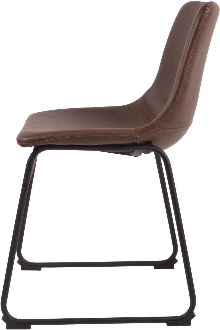 KAYCE Brown 19" Wide Dining Chair