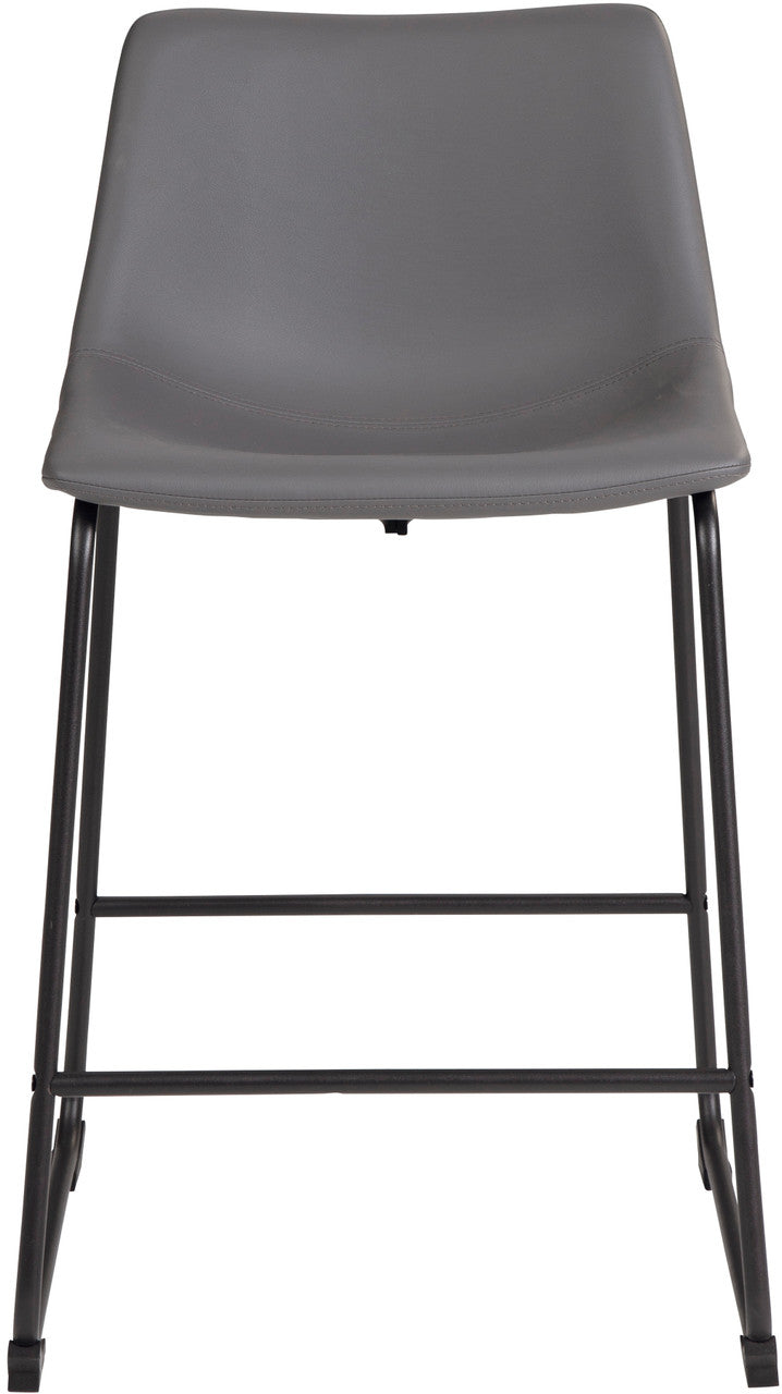 KAYCE Gray 19" Wide Barstool