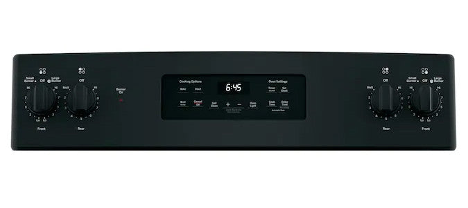 KEZNA E21 Black 30" Wide Electric Range