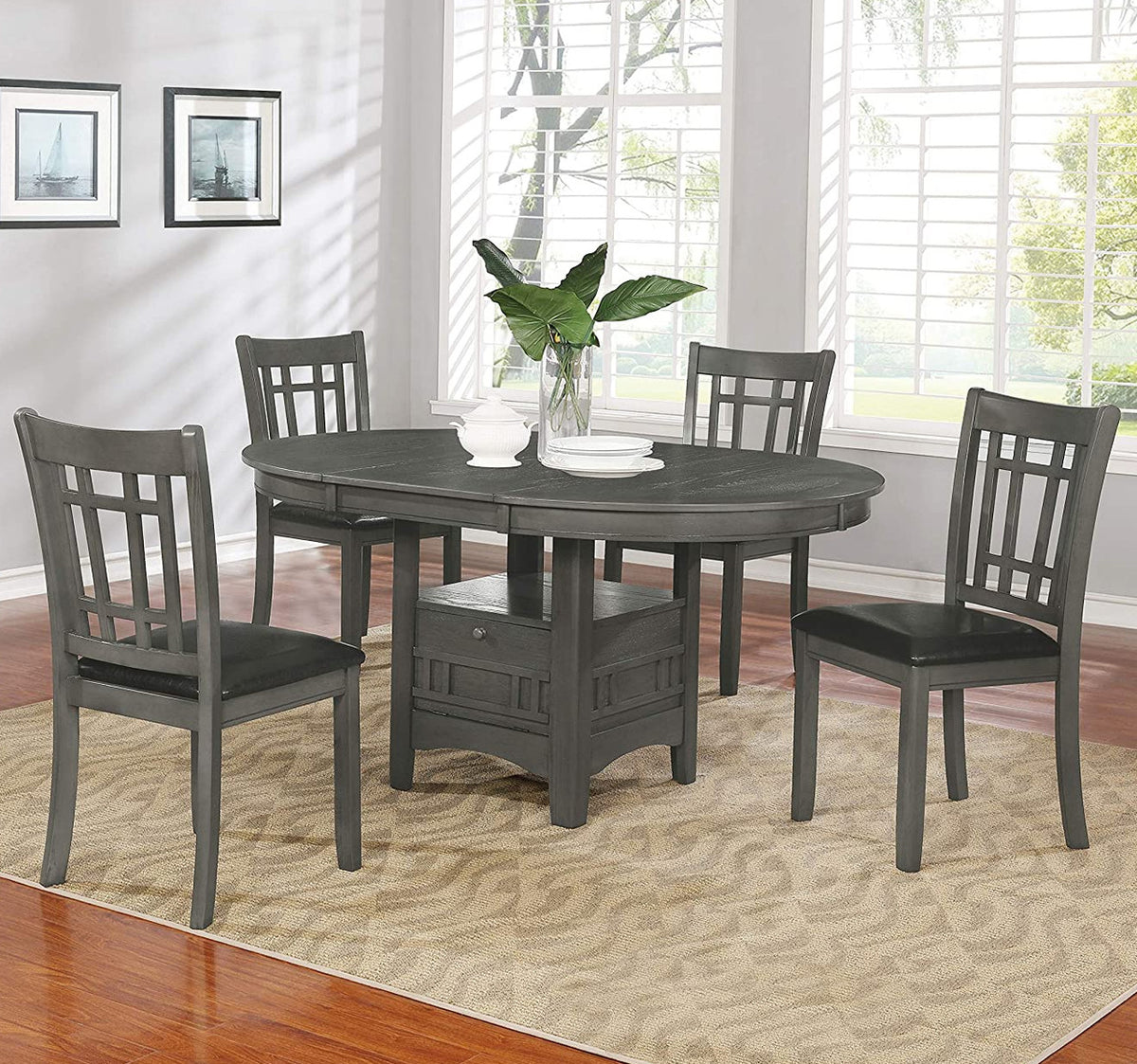 KILEEN Gray Dining Set