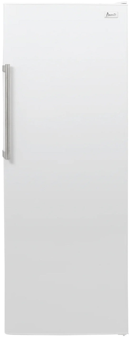 KOHEN U26 White 11 Cu. Ft. Upright Freezer - Garage Ready