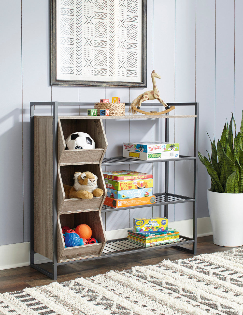 KALANI 43" Wide Shoe Rack