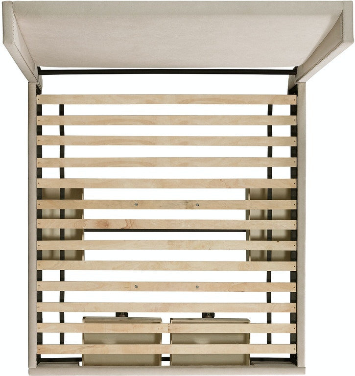 Katie Beige Storage Bed