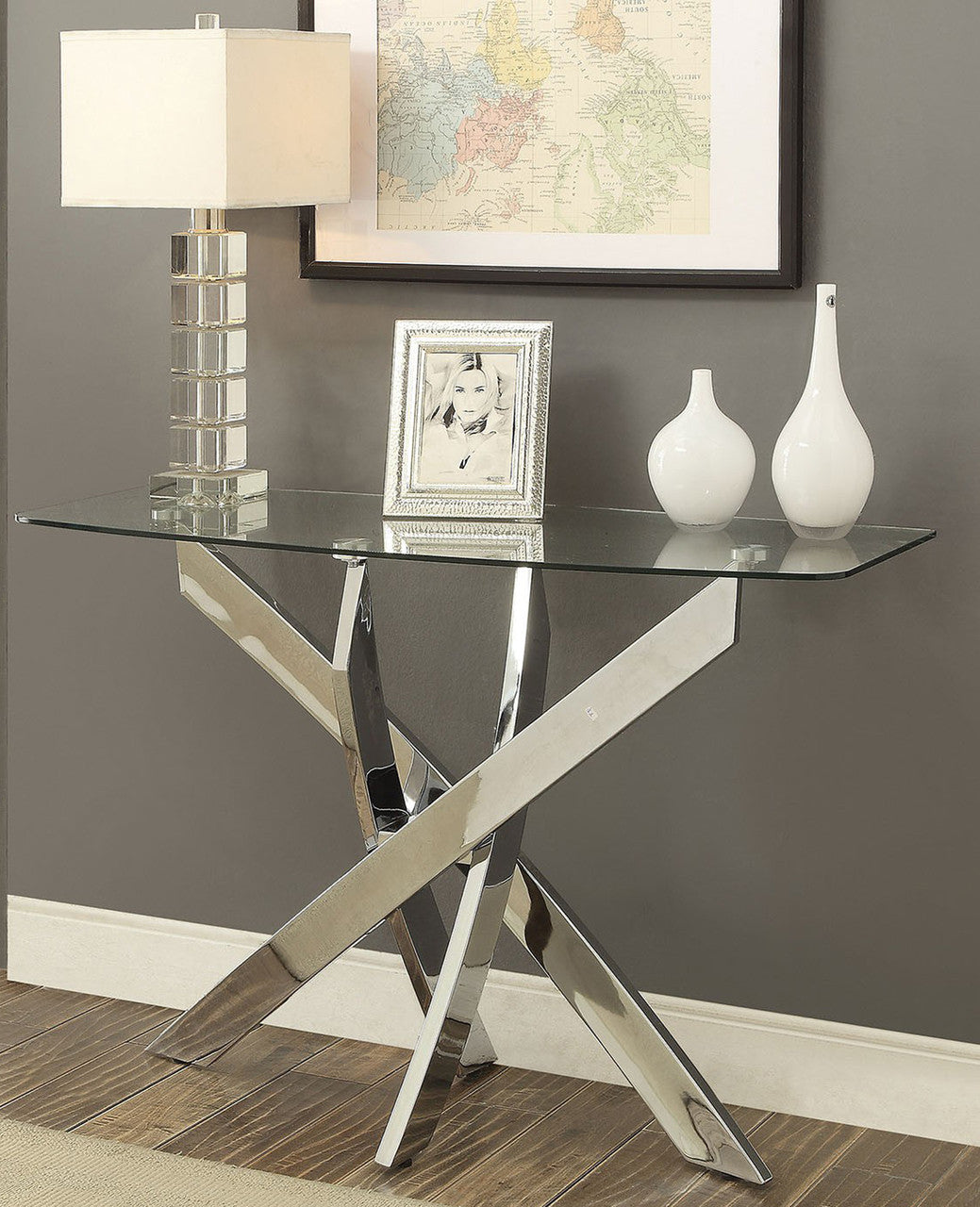 KELIZA 45" Wide Sofa Table
