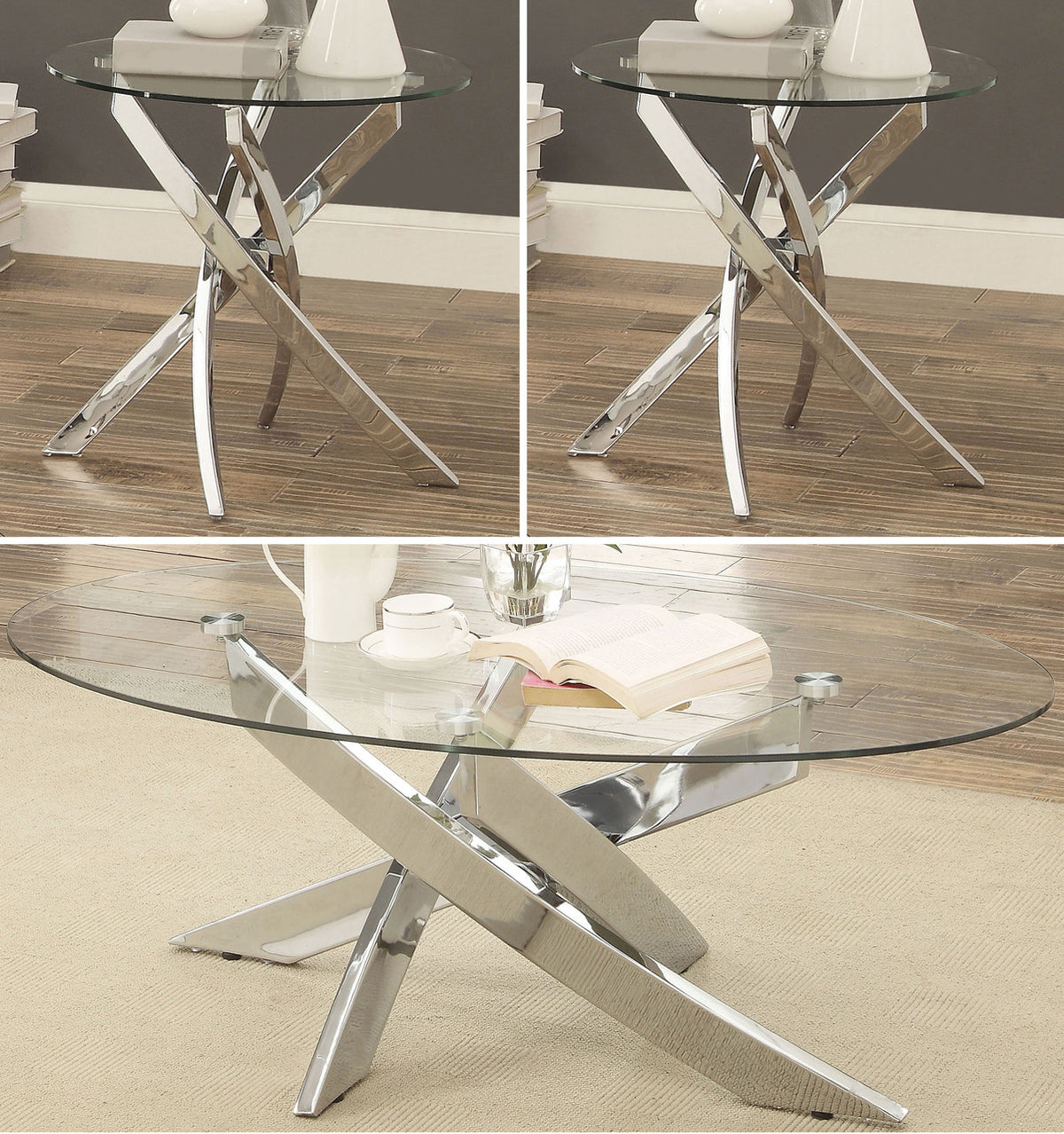 KELIZA 3 Piece Table Set