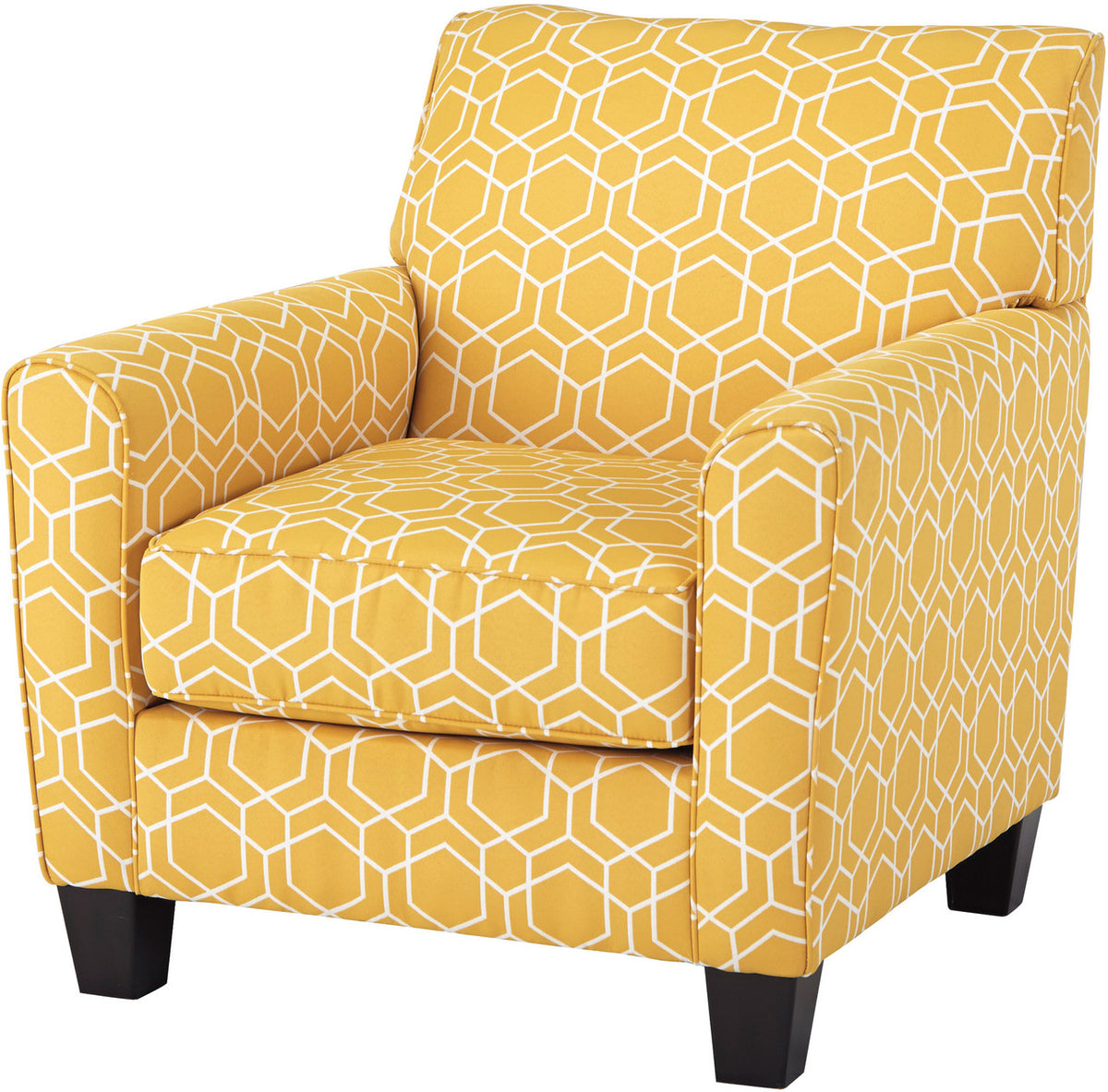 Kenmir Yellow Accent Chair