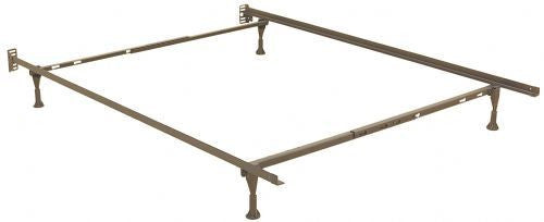 CHILTON Black F/Q Metal Headboard Bed