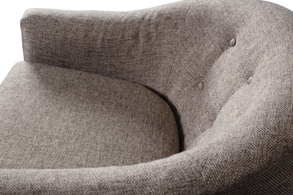 KIRSTEN 33" Wide Swivel Accent Chair
