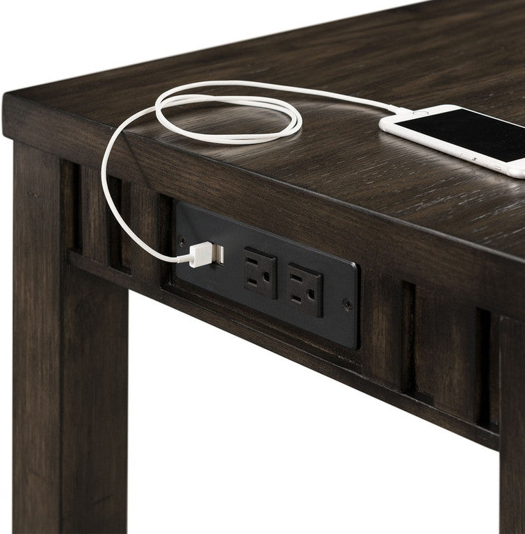 KRESLEY 4 Piece Dining Set with USB Connection