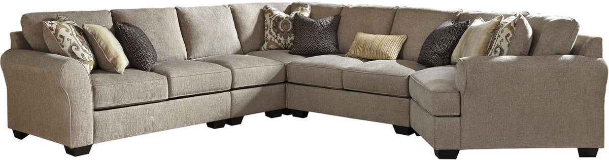 LAGUNA HEIGHTS Taupe 158" x 128" Sectional