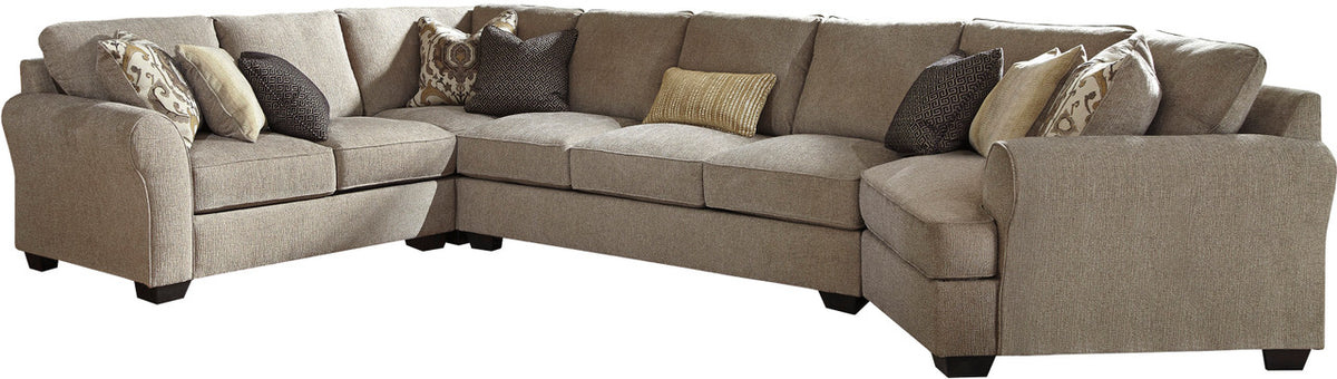 LAGUNA HEIGHTS Taupe 183" x 102" Sectional