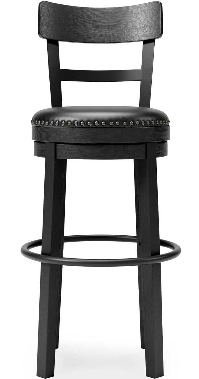 LAKESHORE Black 20" Wide Barstool