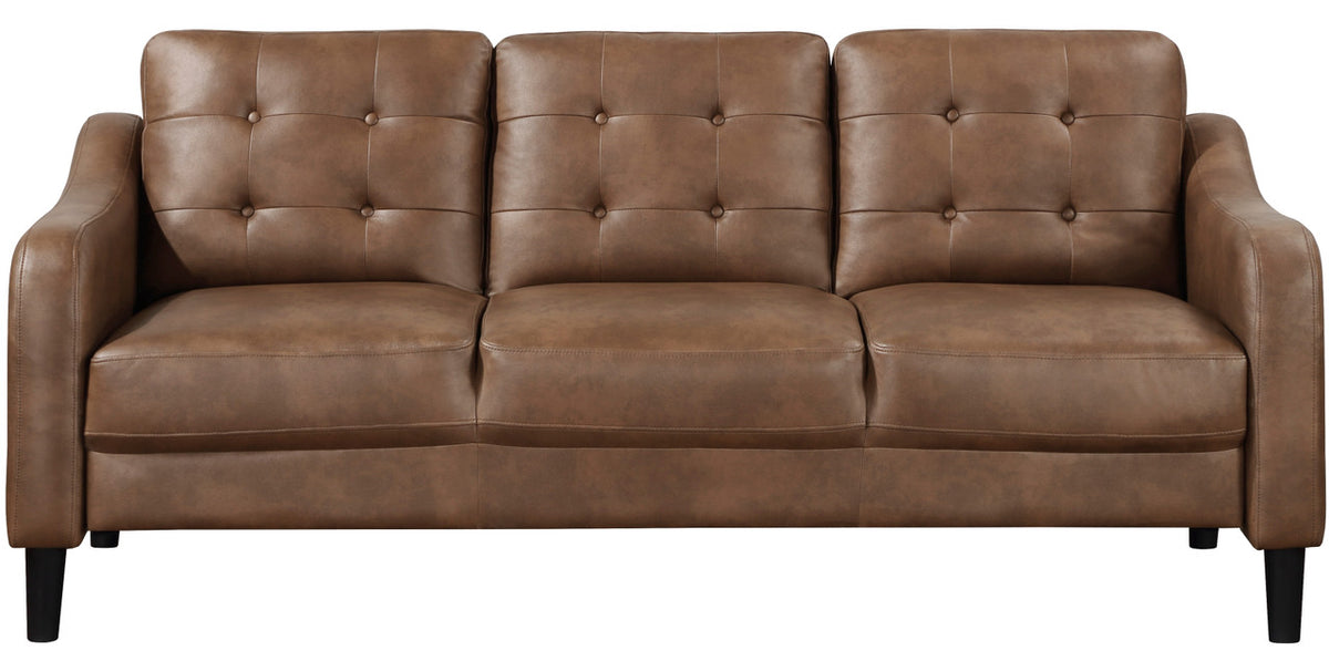 LAQUINTA Brown Sofa & Loveseat