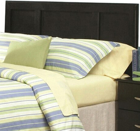 LEONE Black 45" Height Headboard